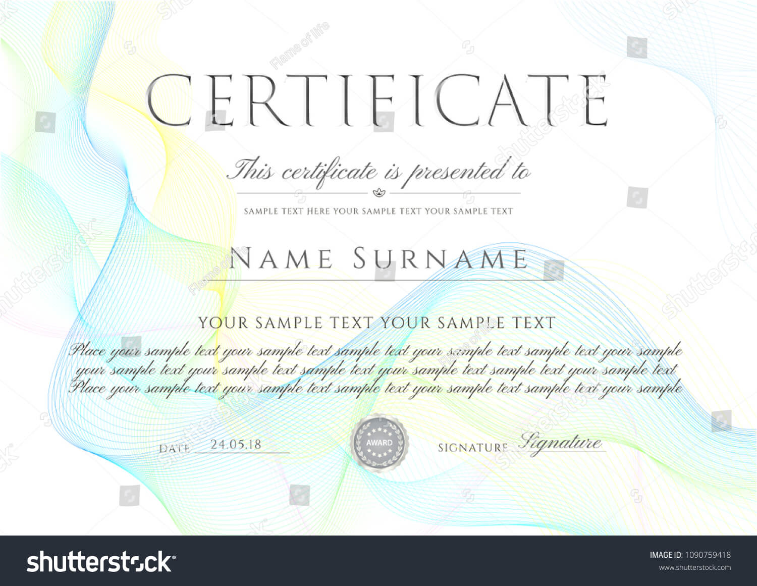 Certificate Template Printable Editable Design Diploma Throughout Life Membership Certificate Templates
