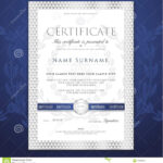 Certificate Template. Printable / Editable Design For Regarding Certificate Of Appreciation Template Free Printable