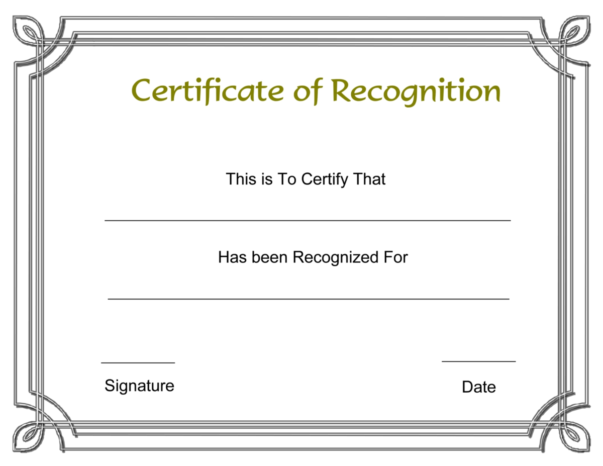 Certificate Template Recognition | Safebest.xyz For Free Template For ...