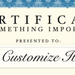 Certificate Template throughout Pages Certificate Templates