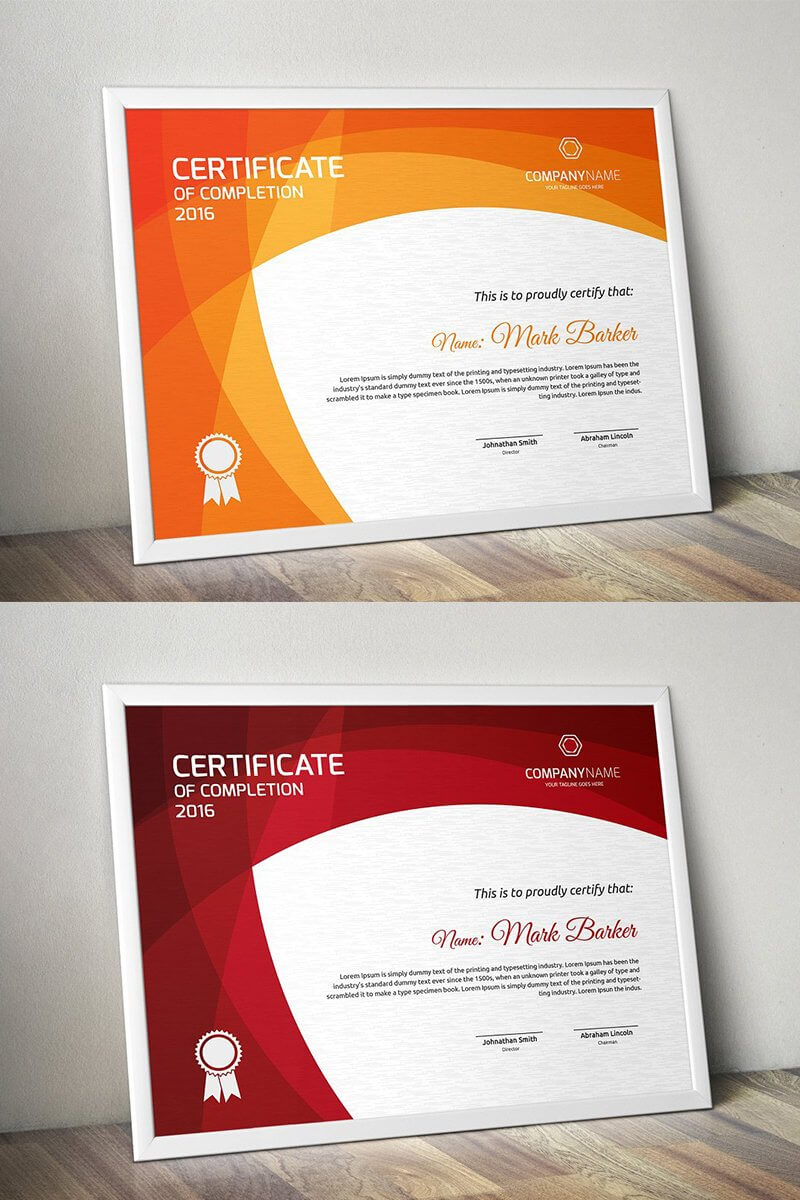 Certificate Templates | Award Certificates | Templatemonster Intended For Pages Certificate Templates