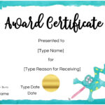 Certificates For Kids within Free Printable Certificate Templates For Kids