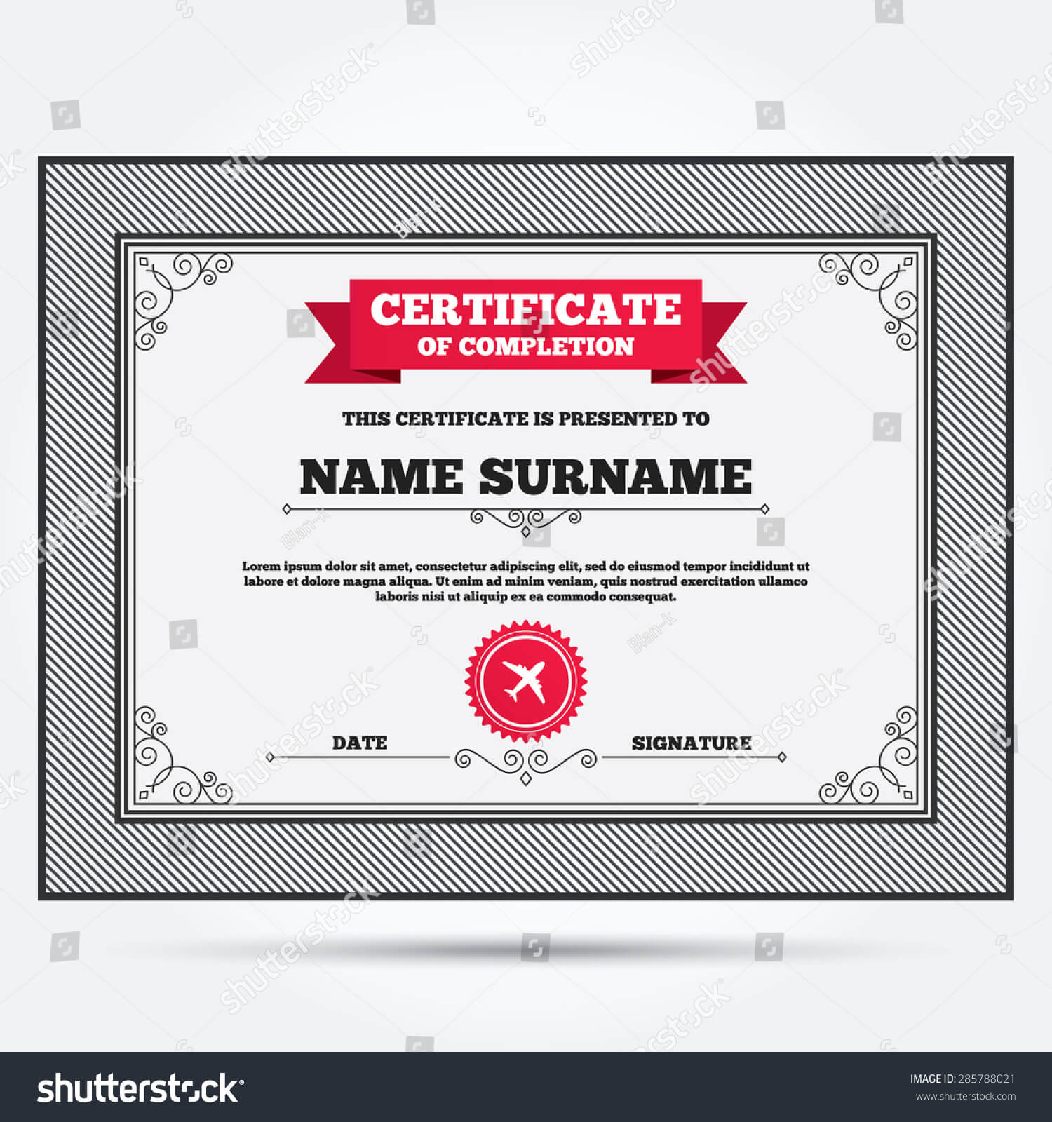 Certificates Of Completion Template ] – Best 20 Award For Sales Certificate Template