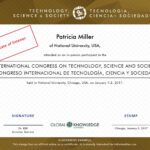Certificates – Technology, Science And Society Intended For Certificate Of Attendance Conference Template