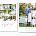 Christmas Card Templates For Photographers – Tomope.zaribanks.co Intended For Free Photoshop Christmas Card Templates For Photographers