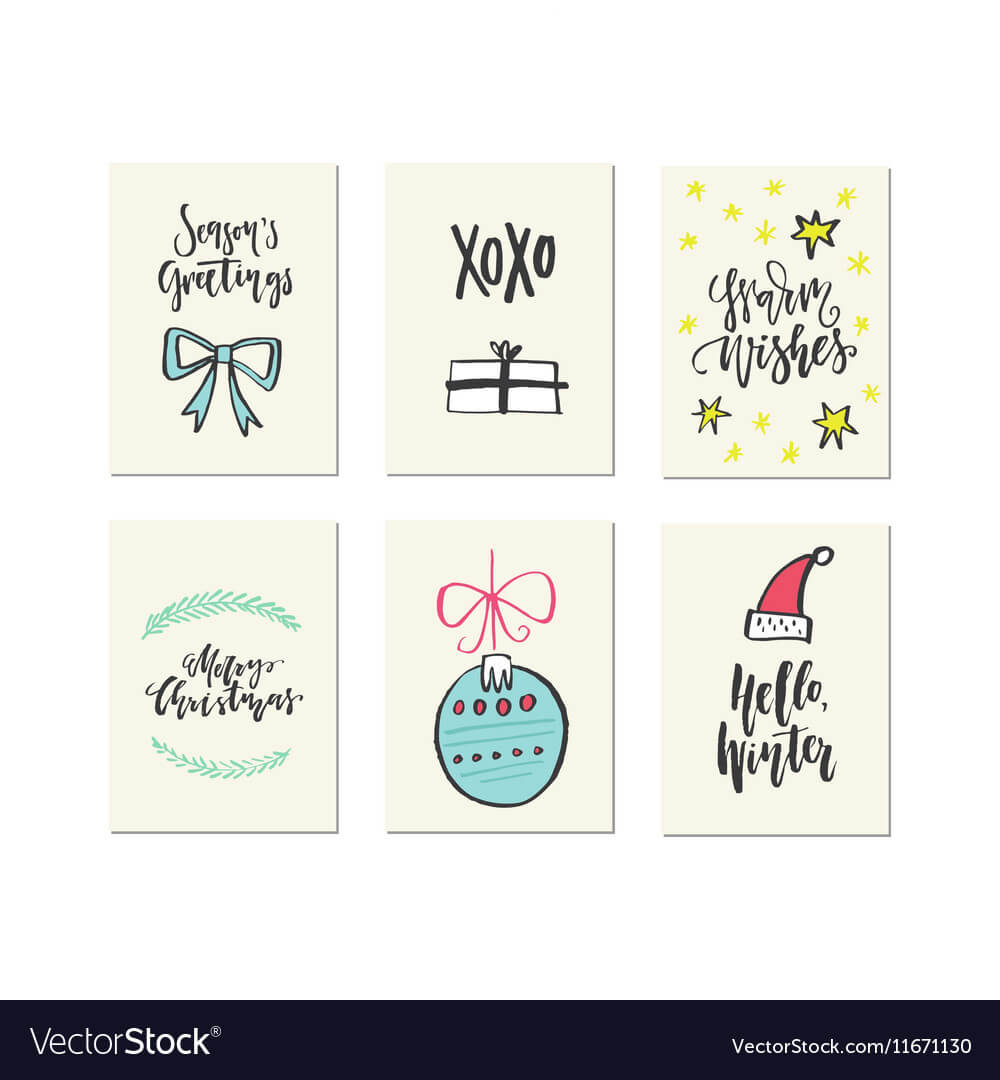 Christmas Card Templates Throughout Printable Holiday Card Templates