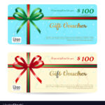 Christmas Gift Card Or Gift Voucher Template regarding Free Christmas Gift Certificate Templates