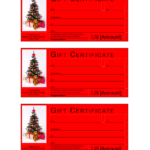 Christmas Gift Certificate Template | Templates At Pertaining To Free Christmas Gift Certificate Templates