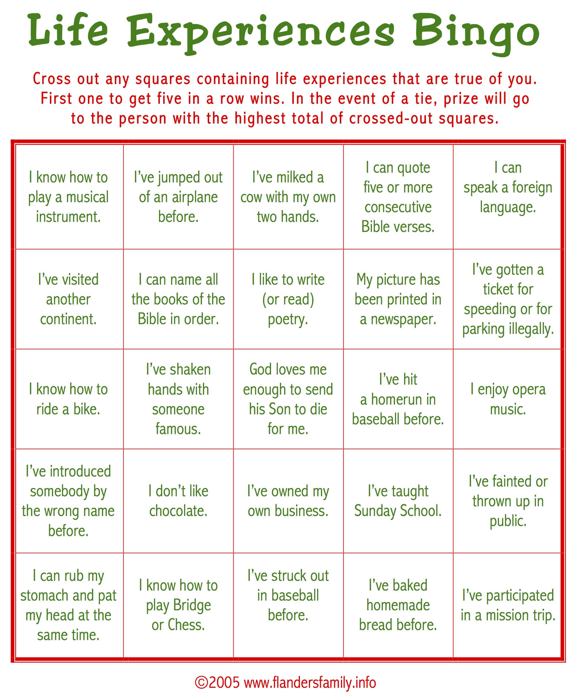 Christmas Ice Breaker Bingo (Free Printable) - Flanders Intended For Ice Breaker Bingo Card Template