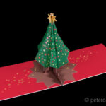 Christmas Tree – Peter Dahmen Pertaining To Pop Up Tree Card Template