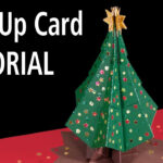 Christmas Tree Pop Up Card Tutorial With Regard To 3D Christmas Tree Card Template