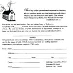 Church Forms Template – Bestawnings Pertaining To Building Fund Pledge Card Template