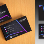 Clean And Simple Business Card Template With Buisness Card Templates