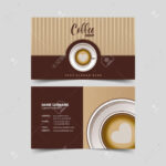 Coffee Shop Business Card Design Template. Pertaining To Coffee Business Card Template Free
