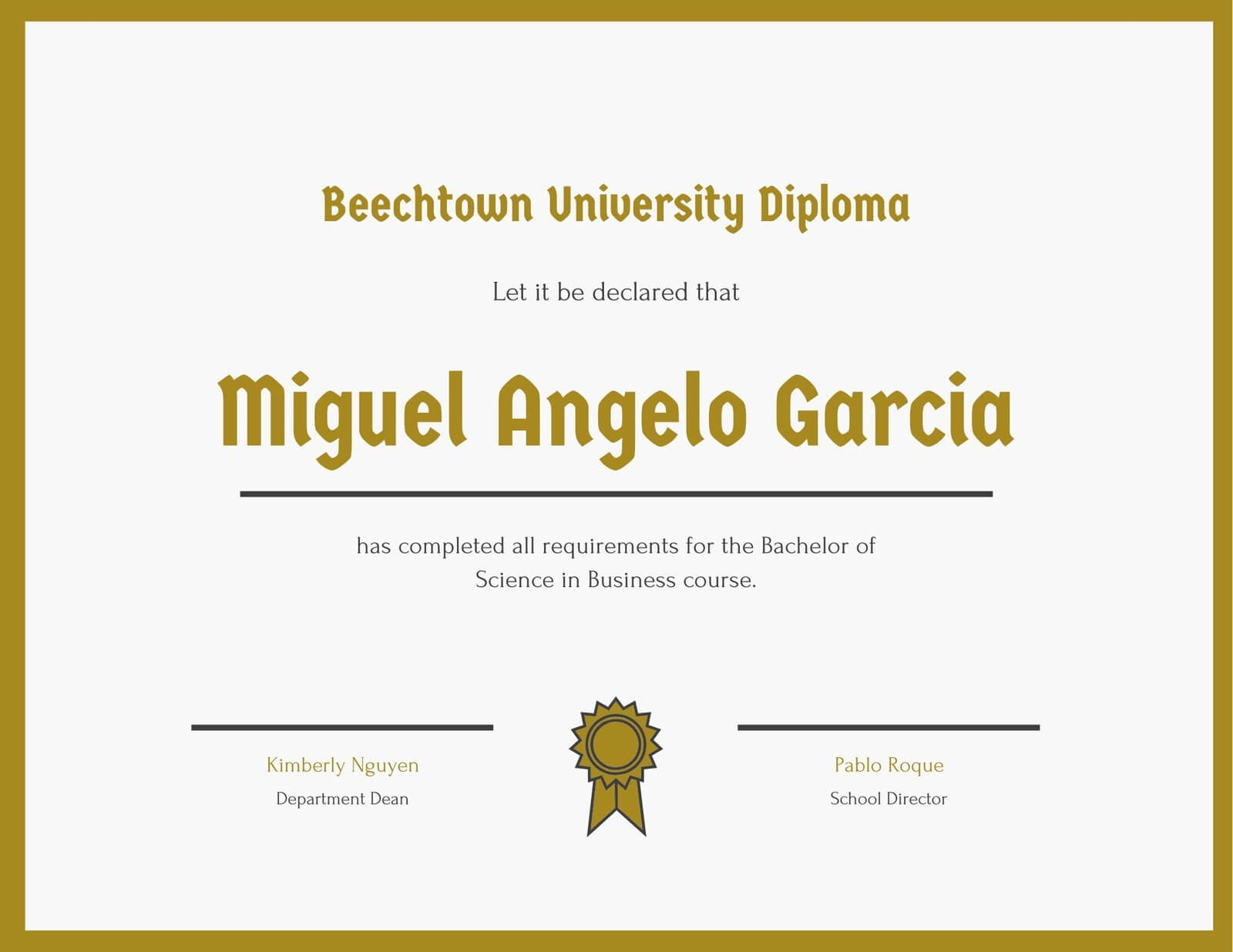 College Diploma Certificate – Templatescanva Throughout University Graduation Certificate Template