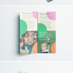 Colorful School Brochure – Tri Fold Template | Download Free Inside Brochure Templates For School Project