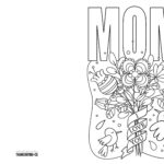 Coloring Pages : Free Printable Mothers Day Ecards To Color Throughout Mothers Day Card Templates