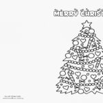 Coloring Pages : Printable Template Coloring Christmas For Printable Holiday Card Templates