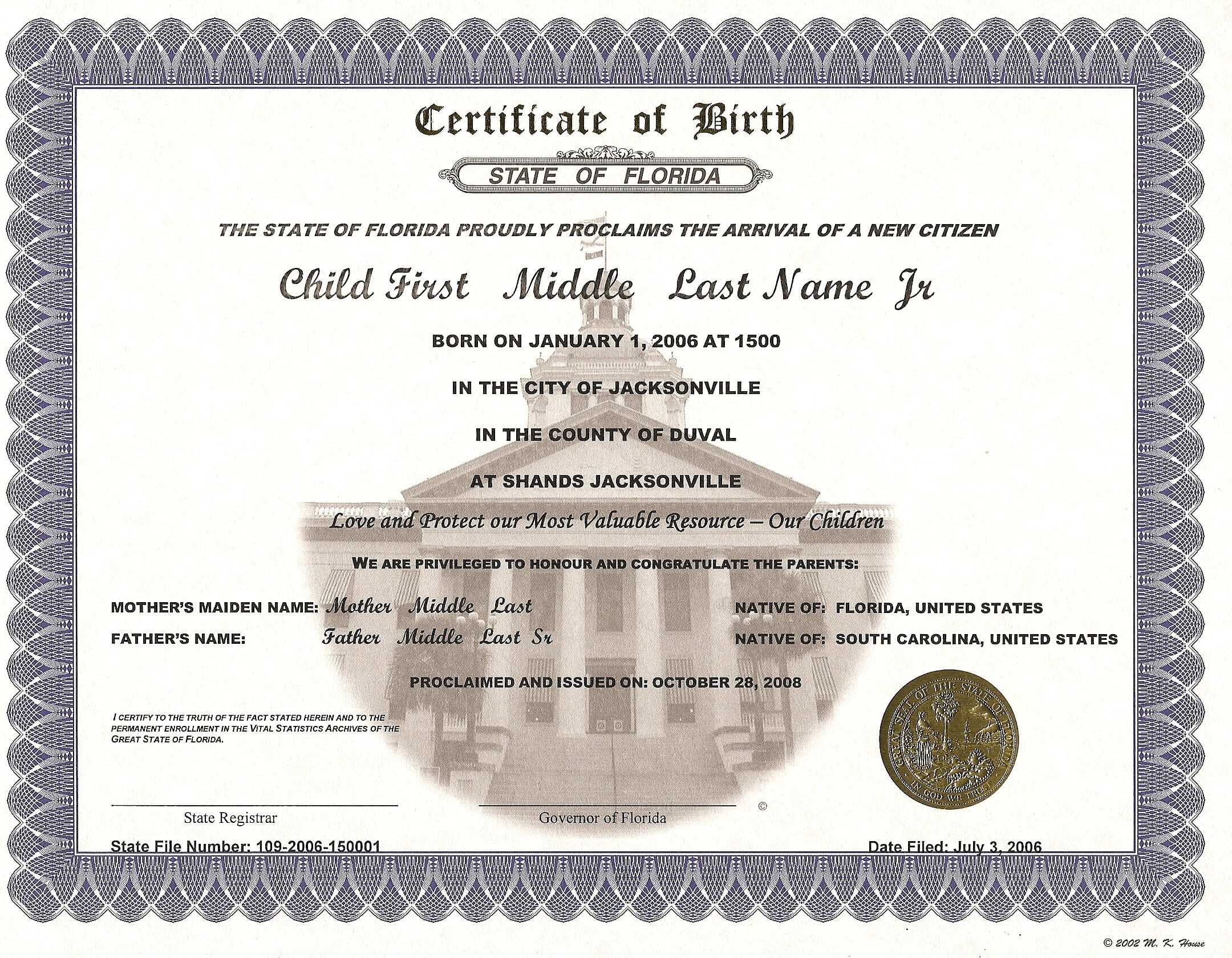 Commemorative Certificate Template ] - Keepsake Amp With Commemorative Certificate Template