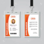 Company Id Card Templates – Papele.alimentacionsegura Pertaining To Sample Of Id Card Template