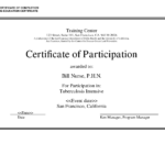 Continuing Education Certificate Template – Carlynstudio For Ceu Certificate Template