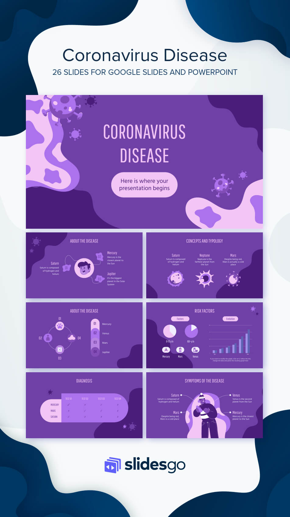 Coronavirus Disease Google Slides Theme And Powerpoint Template In Virus Powerpoint Template Free Download