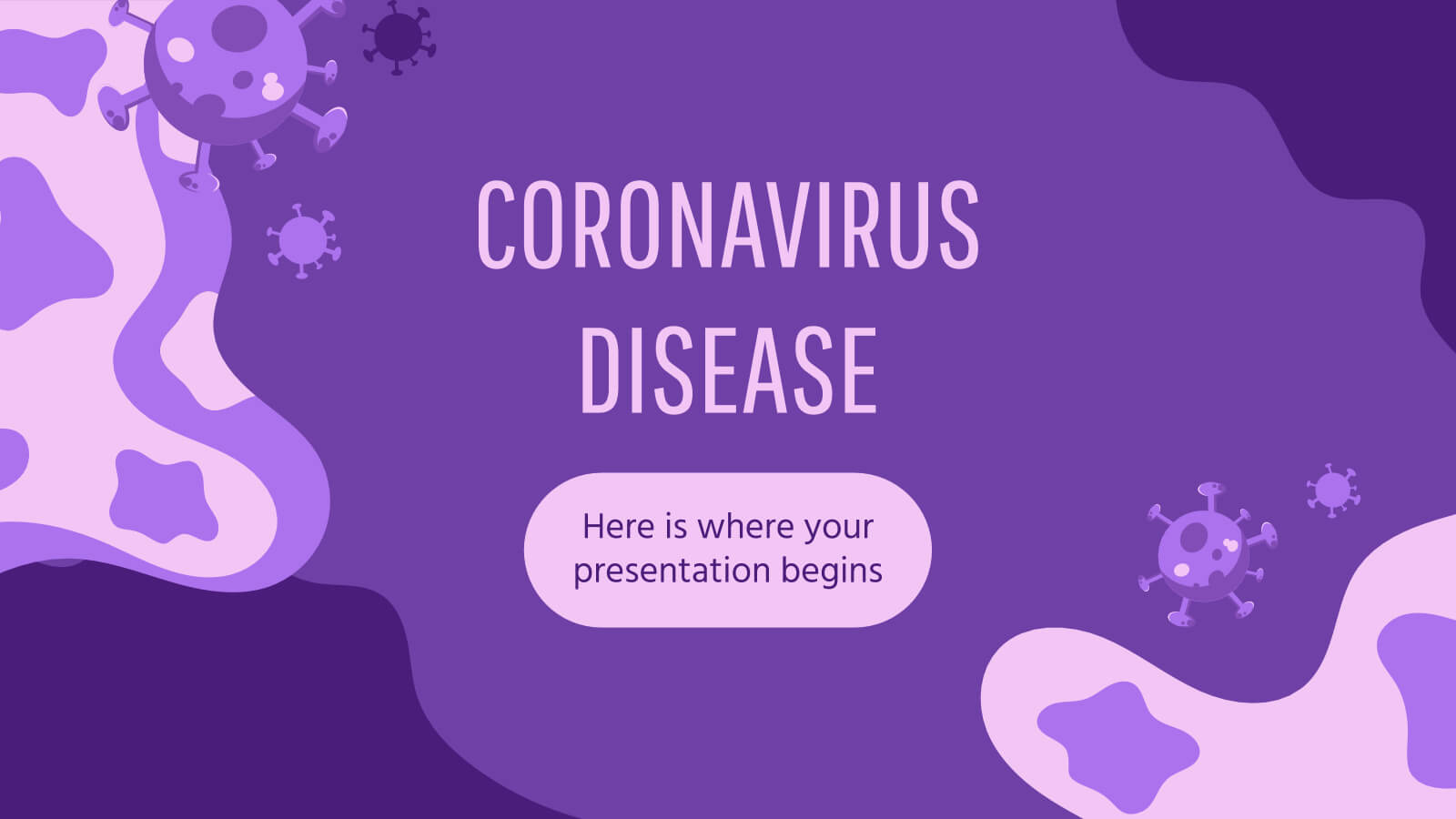 Coronavirus Disease Google Slides Theme And Powerpoint Template With Virus Powerpoint Template Free Download