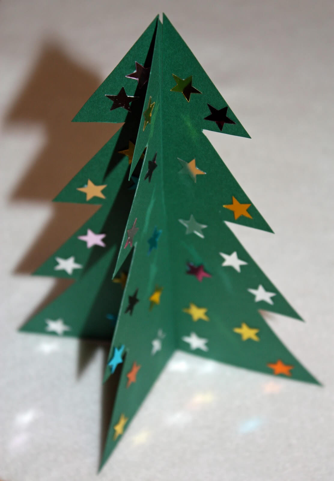 Craft And Activities For All Ages!: Make A 3D Card Christmas For 3D Christmas Tree Card Template