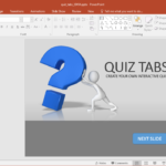 Create A Quiz In Powerpoint With Quiz Tabs Powerpoint Template With Quiz Show Template Powerpoint