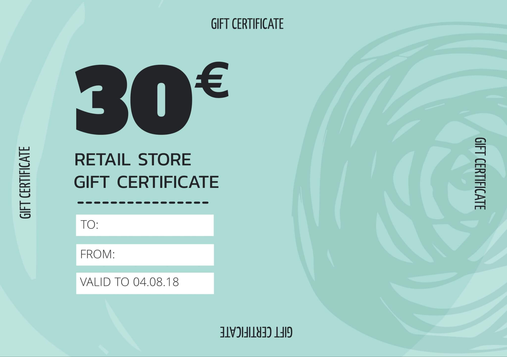 Create Personalized Gift Certificate Templates & Vouchers Intended For Custom Gift Certificate Template