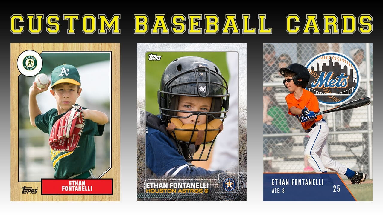Create Your Own Baseball Cards In Custom Baseball Cards Template
