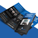 Creative Agency Trifold Brochure Free Psd Template For Brochure Psd Template 3 Fold