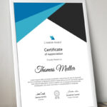 Creative Award Certificate Template Throughout Small Certificate Template