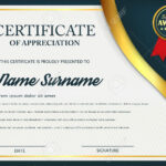 Creative Certificate Of Appreciation Award Template. Certificate.. With Manager Of The Month Certificate Template