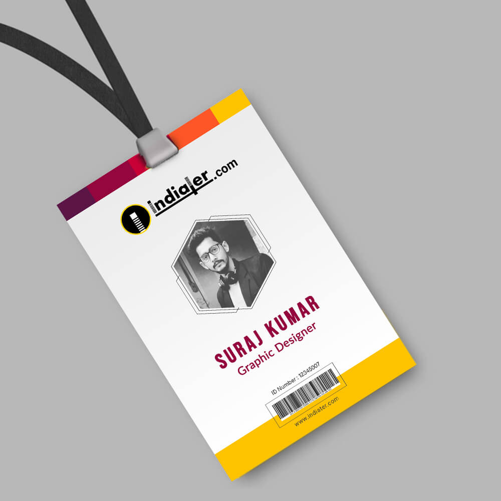 Creative Corporate Official Id Card Template Psd Free – Indiater Pertaining To College Id Card Template Psd