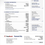 Credit Card Bank Account Statement Template with Credit Card Statement Template