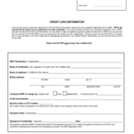 Credit Card Information Form – 2 Free Templates In Pdf, Word In Credit Card Size Template For Word