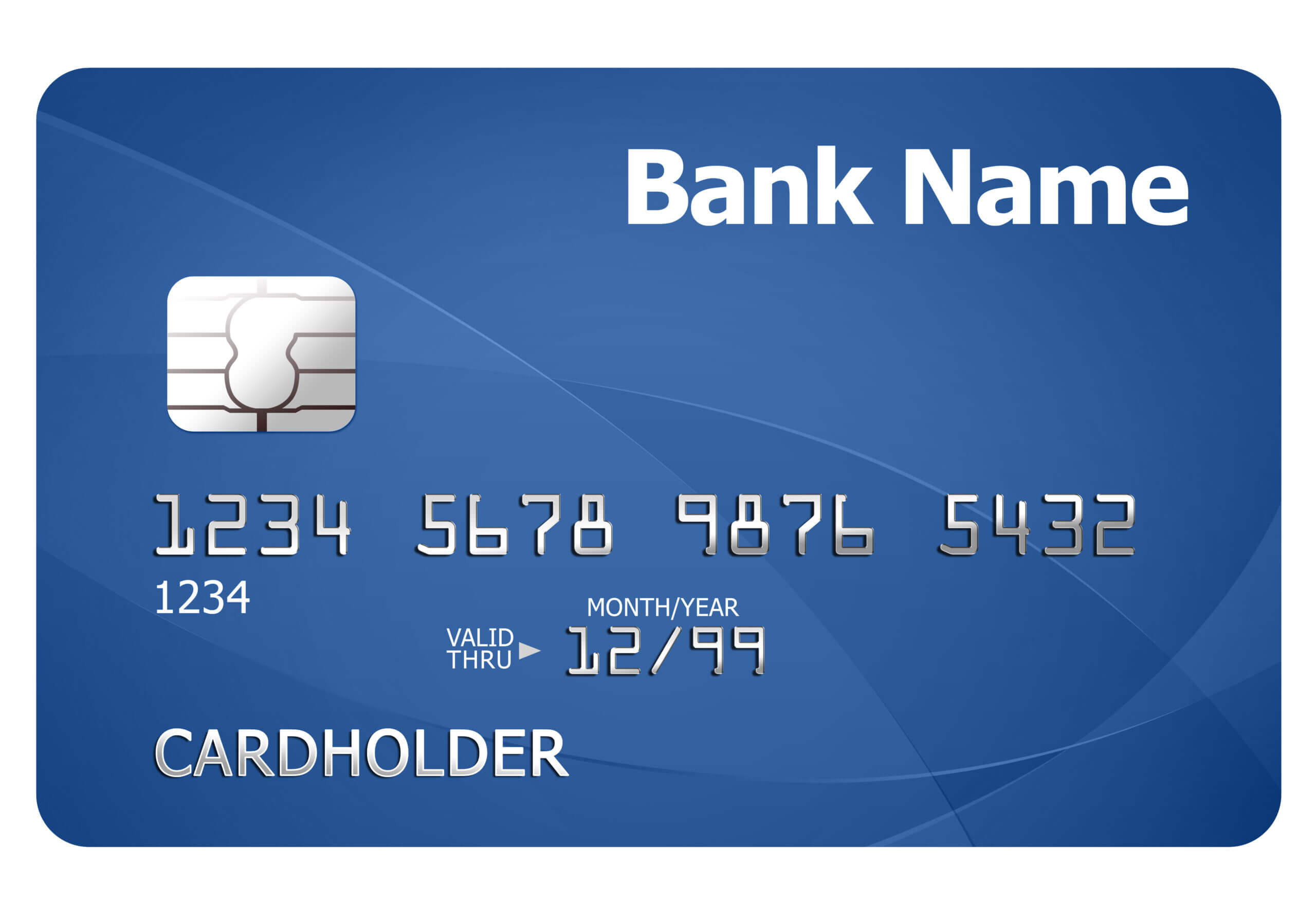 Credit Card Template | Psdgraphics For Credit Card Size Template For Word