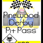 Cub Scout Pinewood Derby Pit Pass Throughout Pinewood Derby Certificate Template