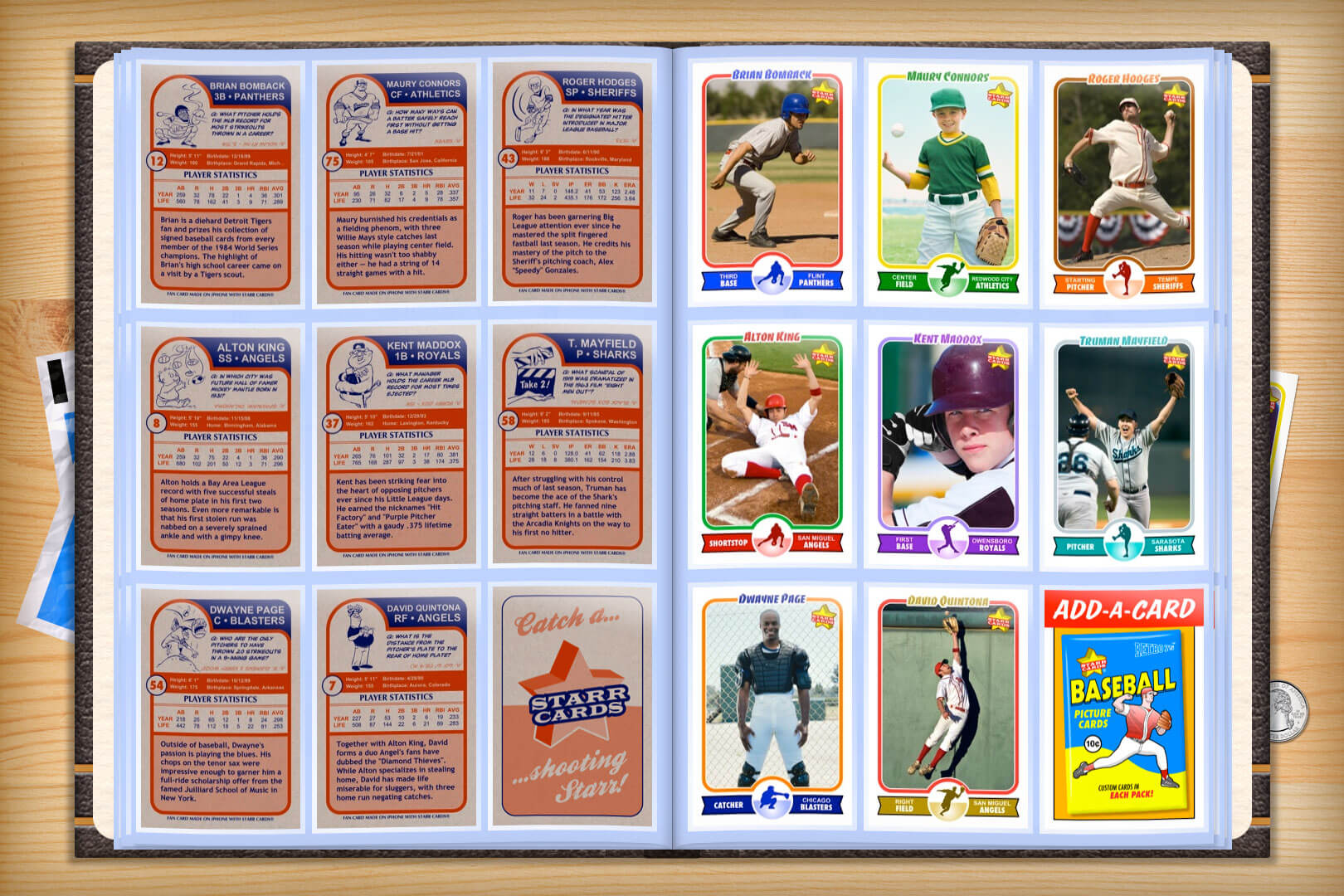Custom Baseball Cards – Retro 75™ Series Starr Cards For Custom Baseball Cards Template