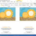 Как: Бесплатные Шаблоны Summer Summer От Microsoft – 2020 For Ms Word Place Card Template