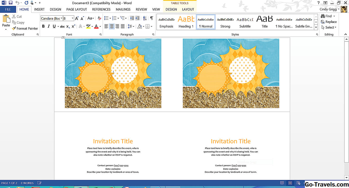 Как: Бесплатные Шаблоны Summer Summer От Microsoft – 2020 Inside Microsoft Word Birthday Card Template