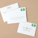 Приглашение – Printable Wedding Envelope Template #2433208 Inside Business Card Template Pages Mac