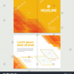 Стоковая Векторная Графика «Brochure Cover Inner Pages For Pages Business Card Template