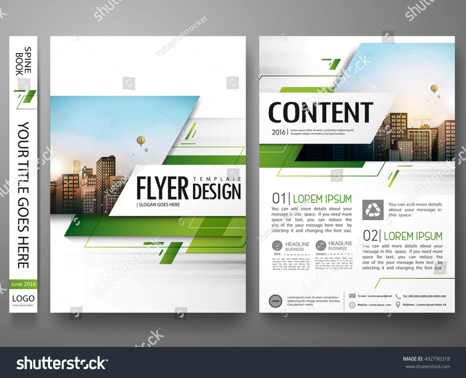 Стоковая Векторная Графика «Brochure Design Template Vector With E Brochure Design Templates