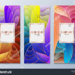 Стоковая Векторная Графика «Design Templates Flyers Booklets In Advertising Cards Templates
