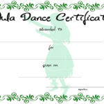 Dance Certificate | Templates At Allbusinesstemplates Intended For Dance Certificate Template