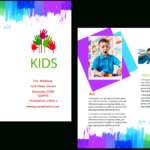 Dentrodabiblia: Child Care Flyer Template Inside Daycare Brochure Template