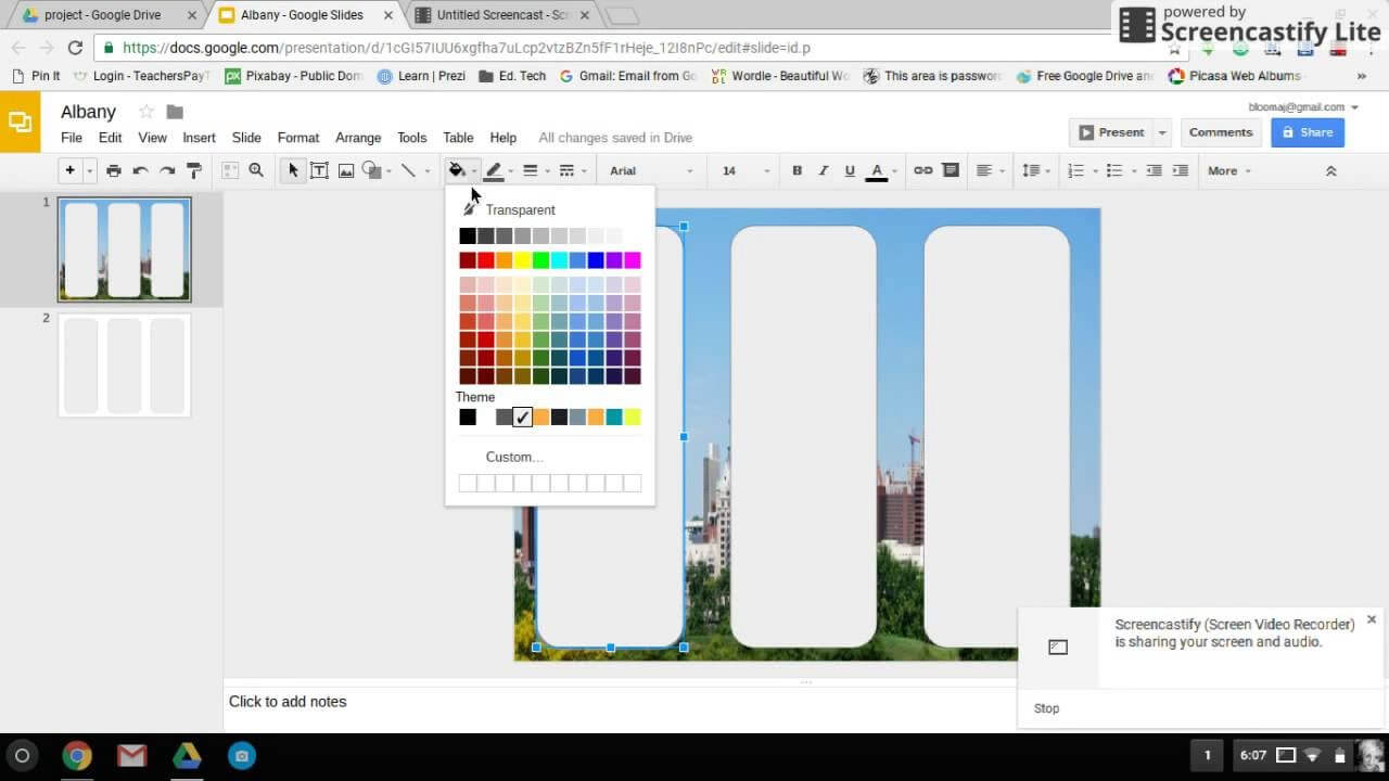 Design 1 Google Slides Brochure Intended For Google Drive Brochure Templates