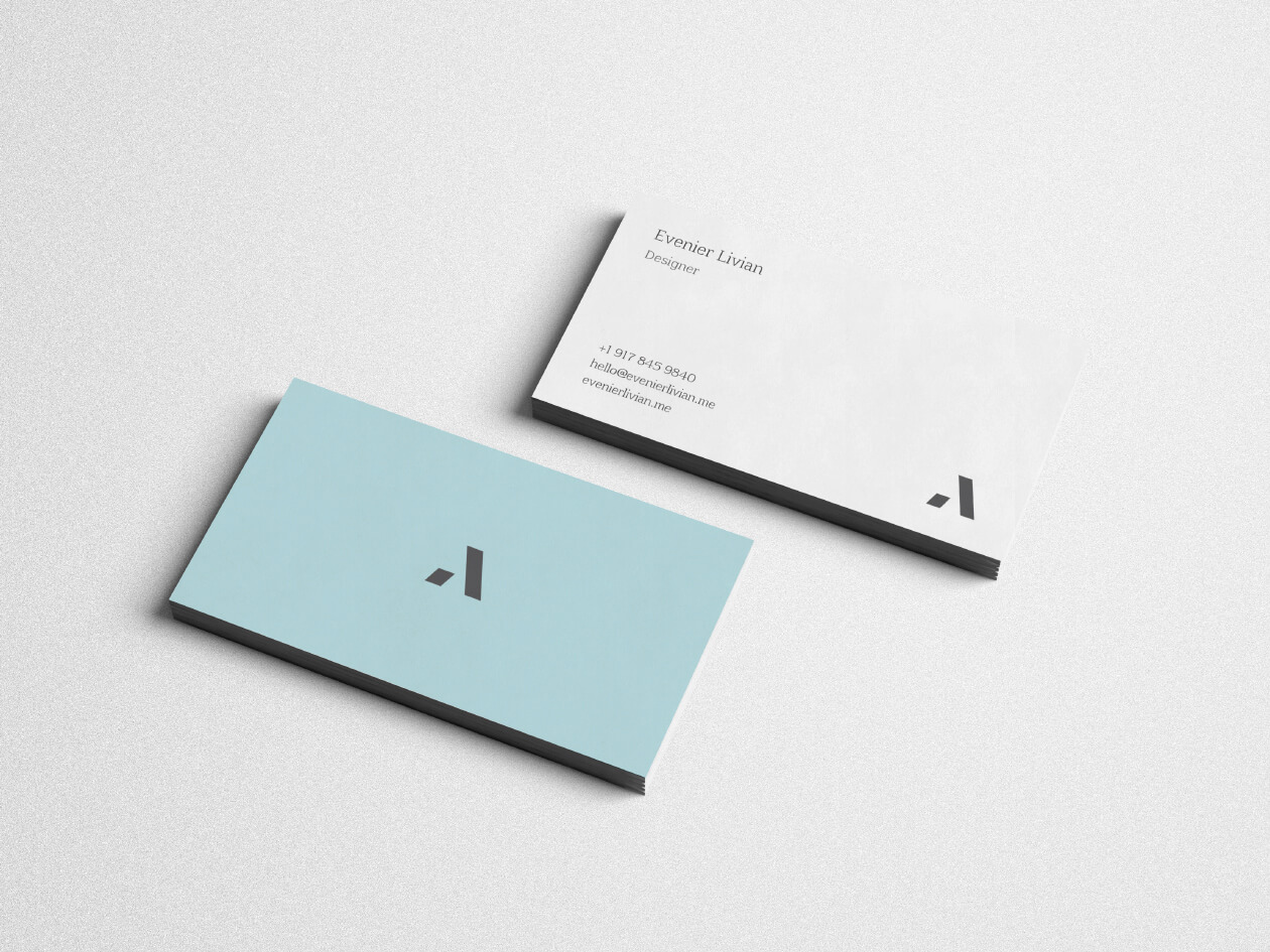 Digital Designer Business Card Template – Uxfree With Regard To Business Card Maker Template